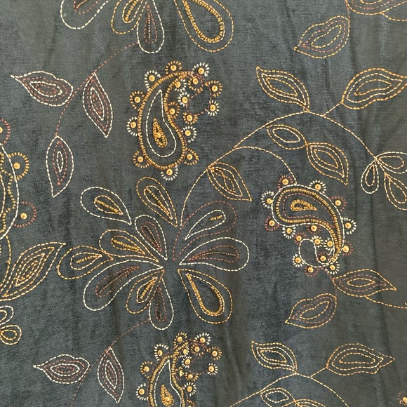 VTG Tan Jay Embellished Jacket - Picture 1 of 7